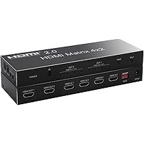 HDMIマトリックス 切替器 音声分離 IM-HDMX4x2-N imaru HDMIマトリックス 切替器 音声分離 IM-HDMX4x2-N imaru